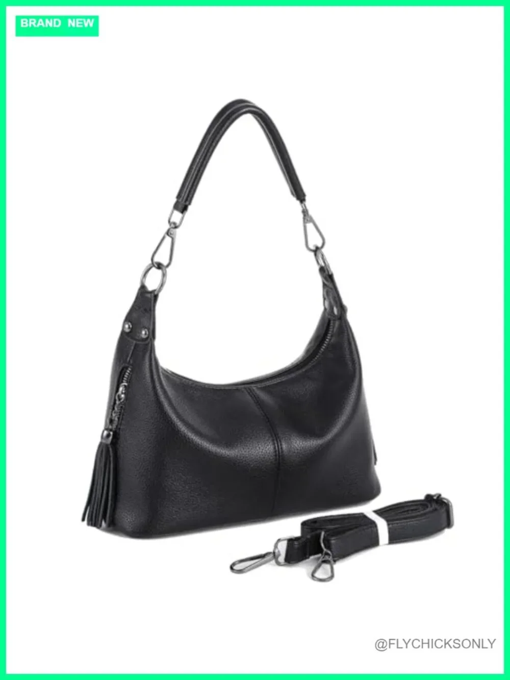 Small Hobo Purse Women Shoulder Bag Crossbody Tote Handbag Faux Leather